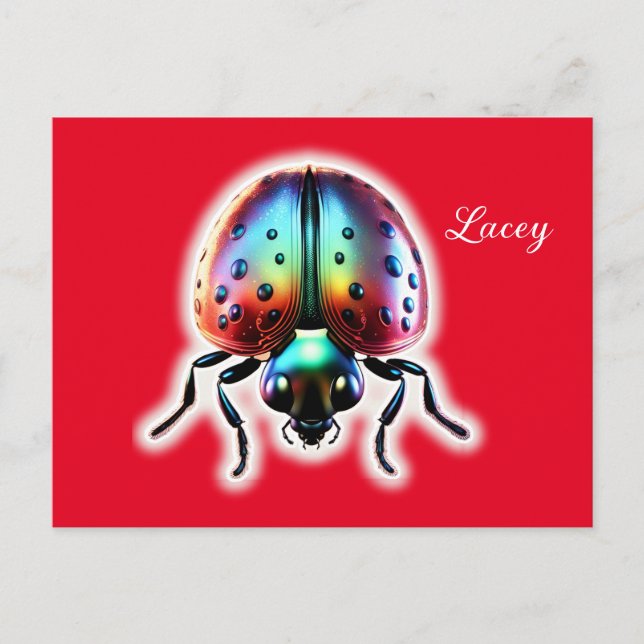 Postal Ladybug moderno (Anverso)