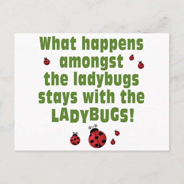 Postal Ladybugs (Anverso)
