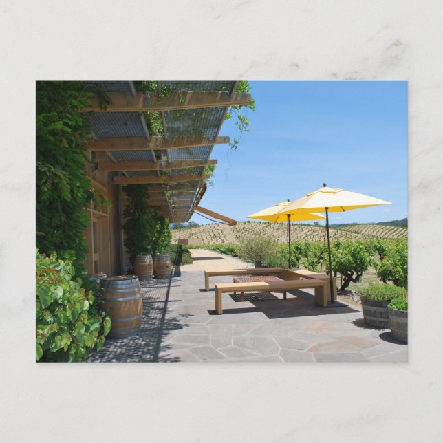 Postal Lagar de Sonoma (Anverso)