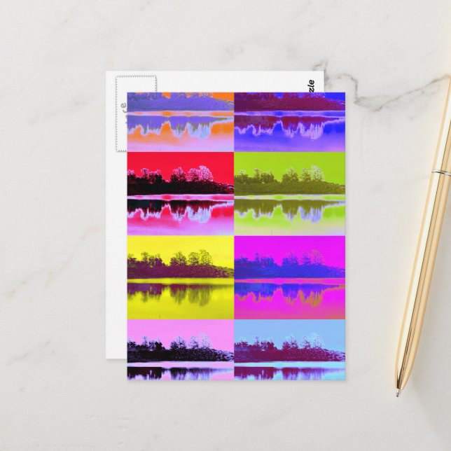 POSTAL LAGO (Anverso/Reverso In Situ)