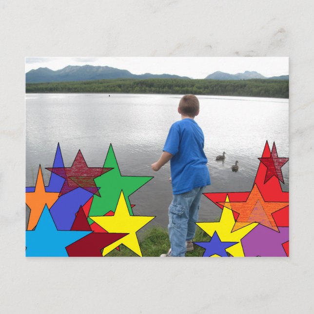 POSTAL LAGO (Anverso)