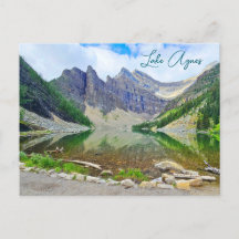 Lago Agnes Alberta Rockies Canadienses