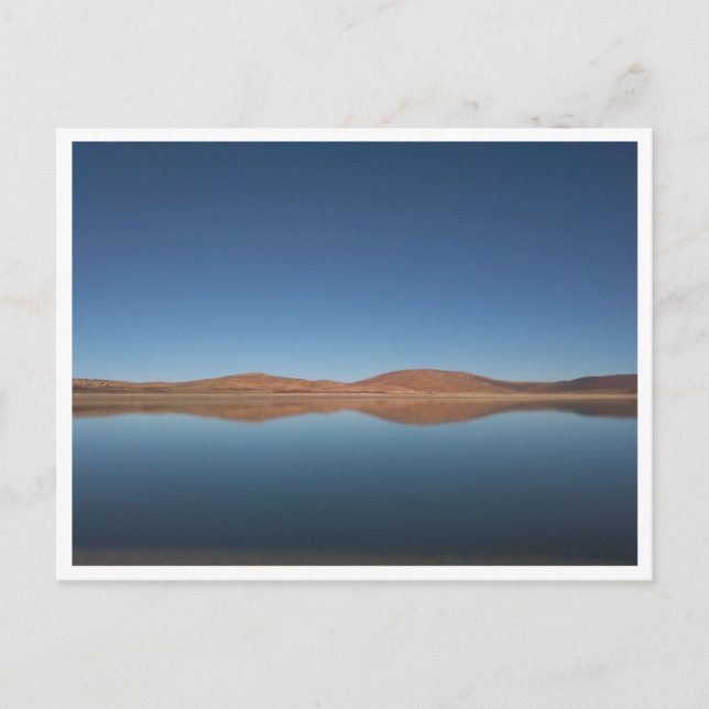 Postal Lago Aguelmame Sidi Ali (Marruecos) (Anverso)