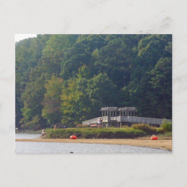 Postal Lago Allatoona, Acworth, Georgia (Anverso)