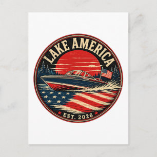 Postal Lago América 2026 humor político