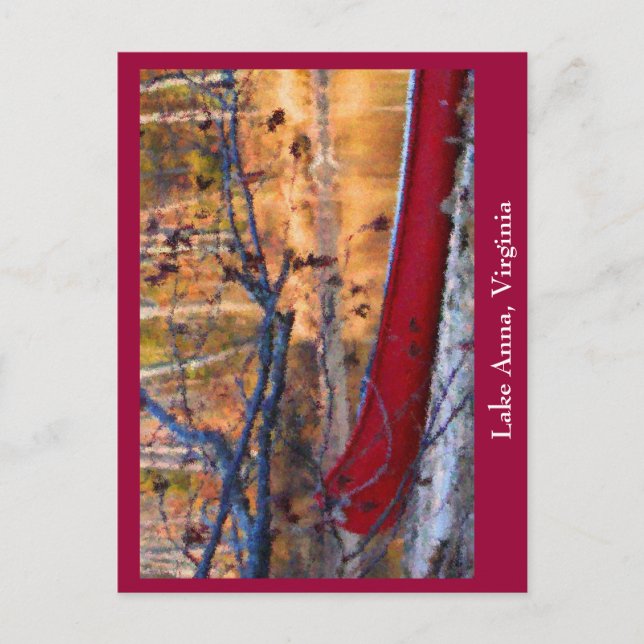 Postal Lago Anna Virginia (Anverso)
