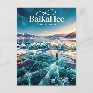 Postal Lago Baikal Rusia