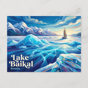 Postal Lago Baikal Rusia