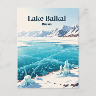 Postal Lago Baikal Rusia