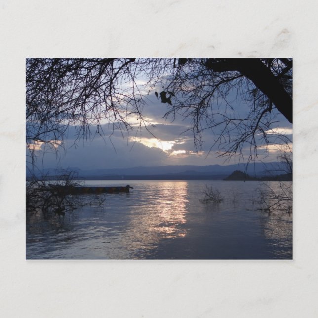 Postal Lago Baringo (Anverso)