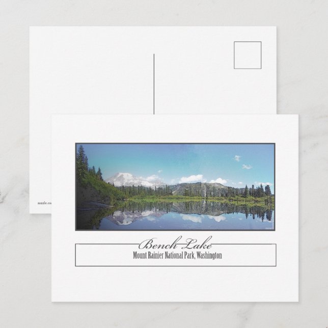Postal Lago Bench (Anverso / Reverso)