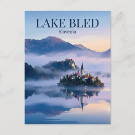 Postal Lago Bled Eslovenia