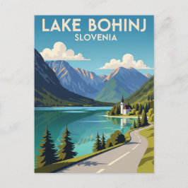 Postal Lago Bohinj Eslovenia