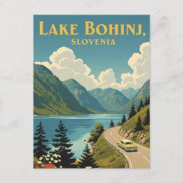Postal Lago Bohinj Eslovenia