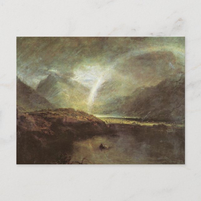 Postal Lago Buttermere (Anverso)