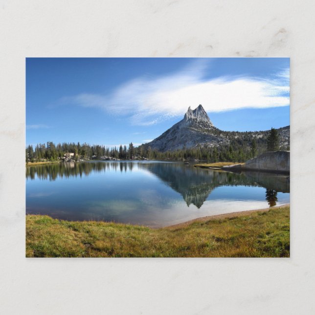 Postal Lago Catedral 2 - Sendero John Muir - Yosemite (Anverso)