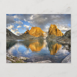 Postal Lago Catherine Banner Ritter Sunset - Sierra