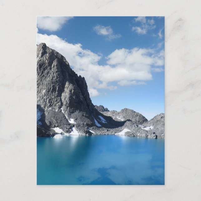 Postal Lago Catherine y pico de banner 2 - Sierra Nevada (Anverso)