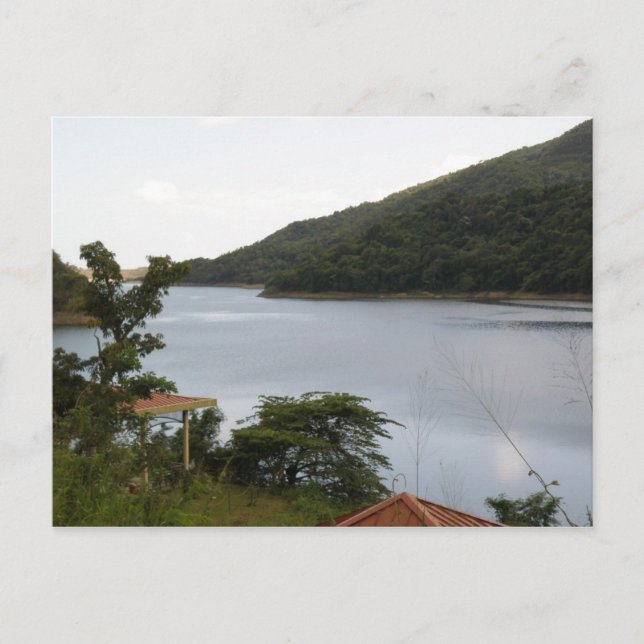 Postal Lago Cerrillos Ponce (Anverso)