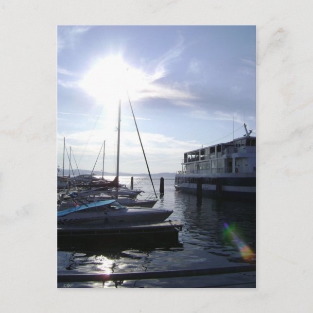 Postal Lago Champlain (Anverso)