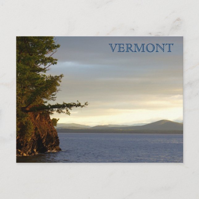 Postal Lago Champlain de Shelburn Farms, VT (Anverso)