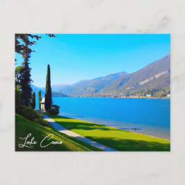 Postal Lago Como Bellagio Walkway Italia
