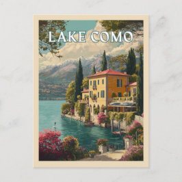 Postal Lago Como - Encanto italiano a orillas del lago