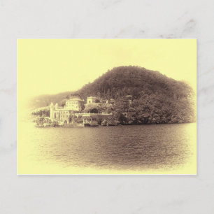 Postal Lago Como Villa Balbianello