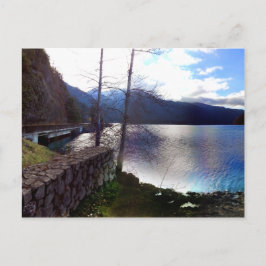 Postal Lago Crescent de la Ruta de los Estados Unidos 101