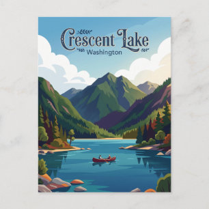 Postal Lago Crescent EE. UU.