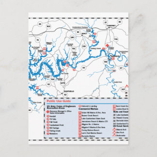 Postal Lago Cumberland