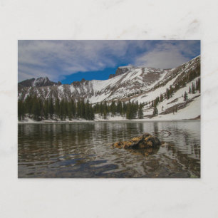 Postal lago cumbre