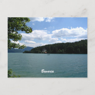 Postal Lago de Baviera Alta