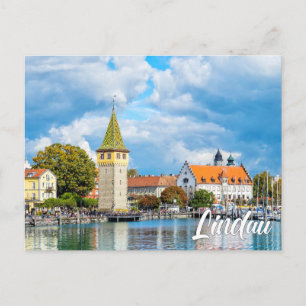 Postal Lago de Constanza, Lindau, Alemania