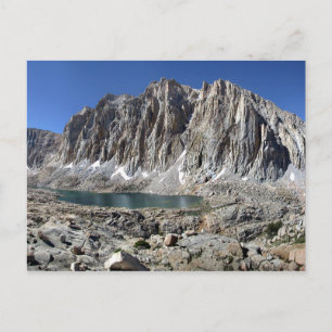 Postal Lago de guitarra y Monte Whitney - John Muir Trail