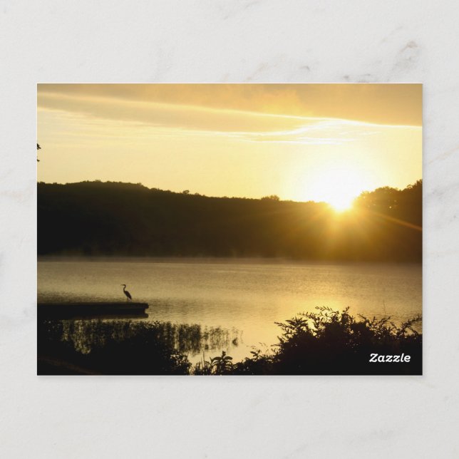 Postal Lago De Los Ozarks (Reverso)