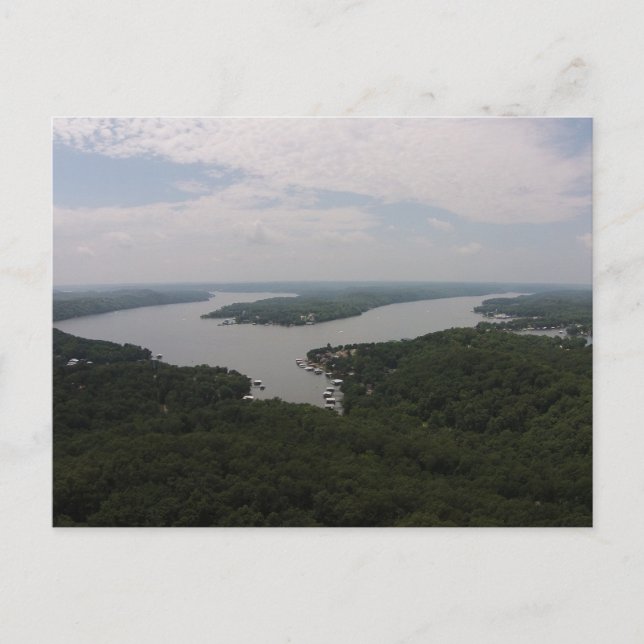 Postal Lago de los Ozarks (Anverso)