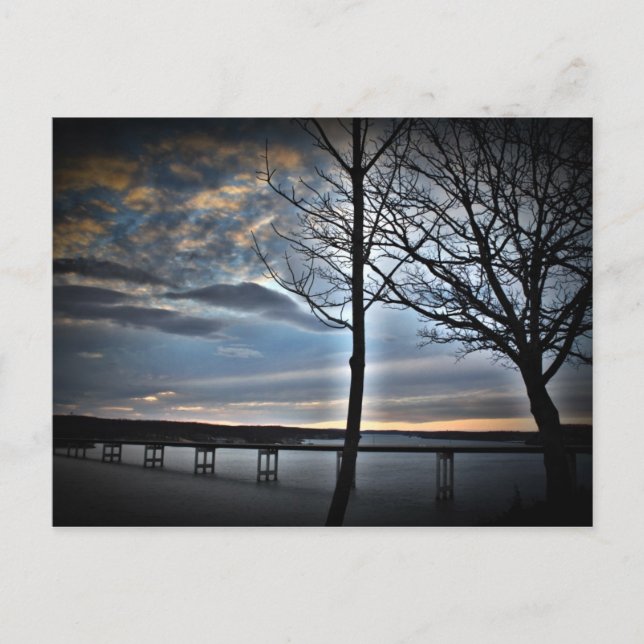 Postal Lago de los Ozarks Misuri (Anverso)