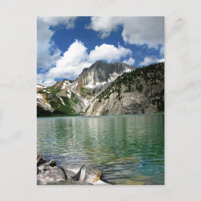 Postal Lago de masa de nieve / pico - Maroon Belles (Anverso)
