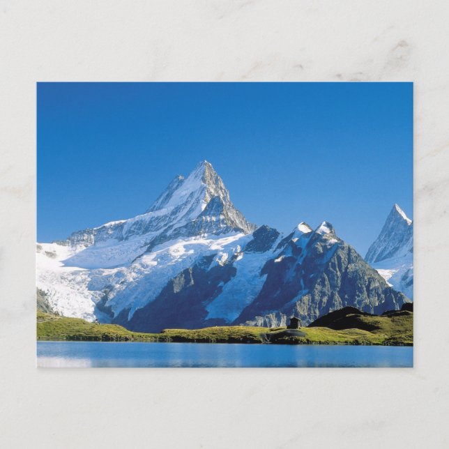 Postal Lago de montaña alta (Anverso)