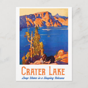 Postal Lago del Cráter