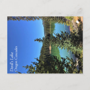 Postal Lago del diablo, Oregón