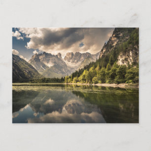 Postal Lago Di Landro Dürrensee, Italia