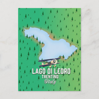 Postal Lago di Ledro Terento Italia.