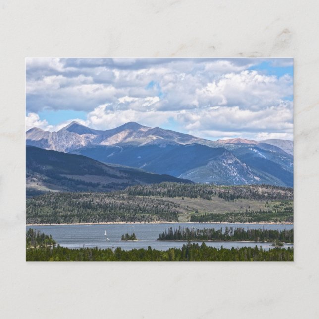 Postal Lago Dillon, Colorado (Anverso)
