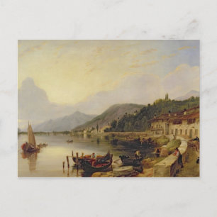 Postal Lago d'Iseo, Italia