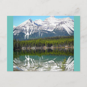 Postal Lago en Banff