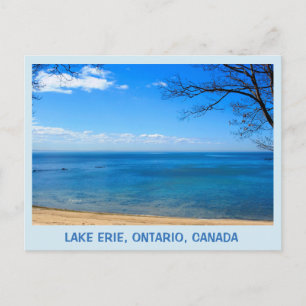 Postal Lago Erie, Ontario, Canadá, jhelene Postcard
