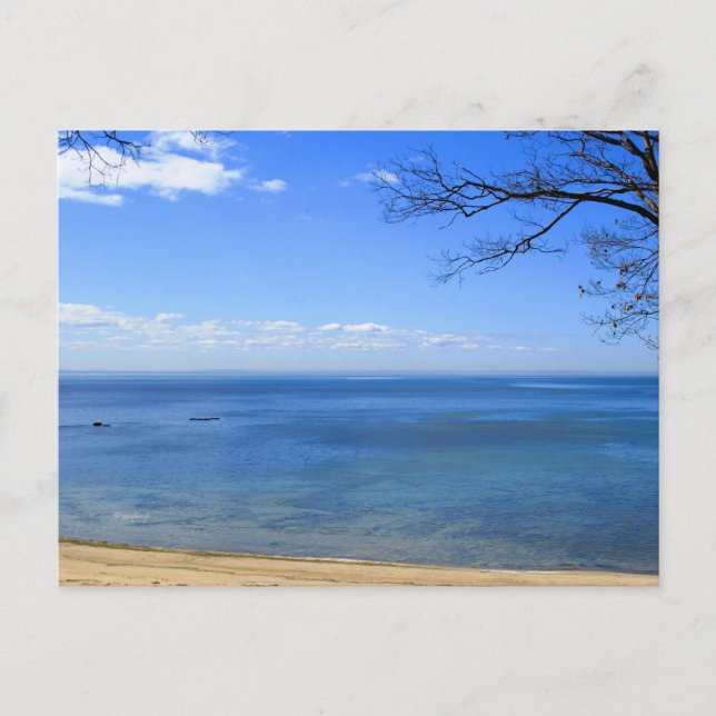 Postal Lago Erie, Ontario, Canadá, jhelene Postcard (Anverso)