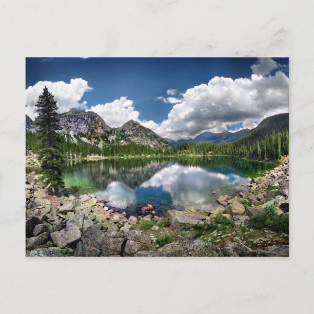 Postal Lago Esmeralda - Weminuche Wilderness - Colorado 5 (Anverso)